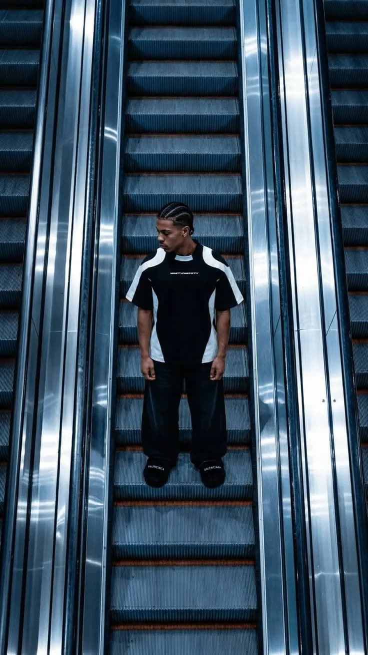 Пример фотографии: Between Escalators